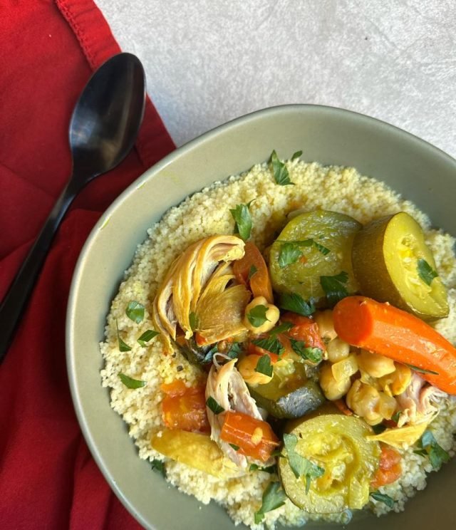 Moroccan Couscous With Vegetables