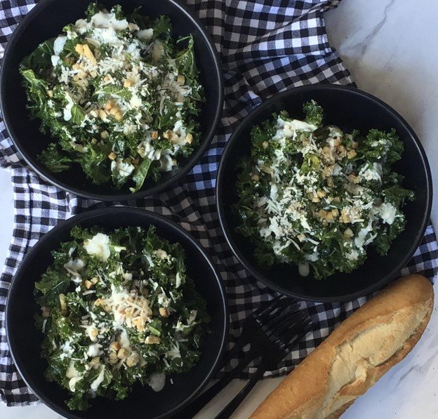 Kale Caesar Salad